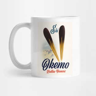 Okemo Ludlow Vermont Ski poster Mug